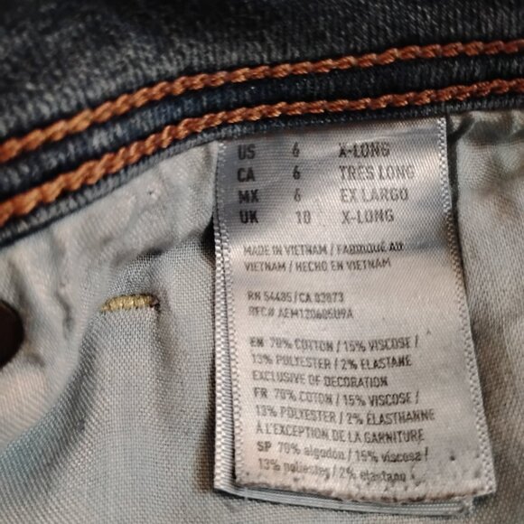 American Eagle Super Stretch Kick Boot Jeans - Picture 5 of 5